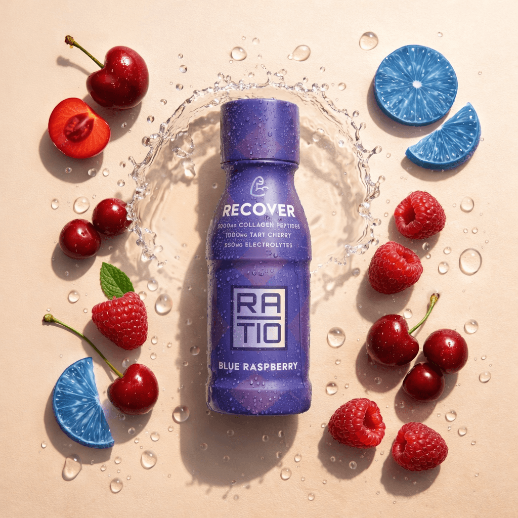 Ratio Recover — Blue Raspberry with collagen peptides